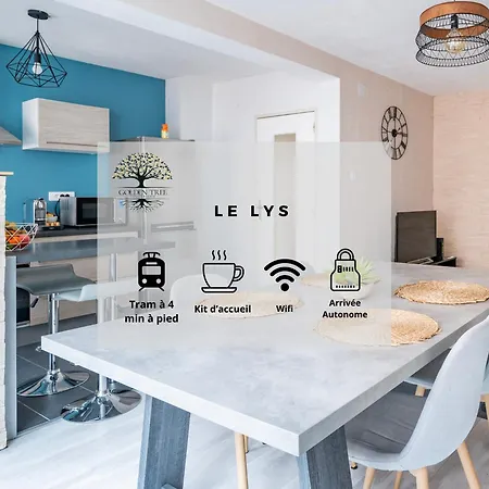 Le Lys - Calme A 5 Min Tram, Proche Centre Stras Appartement